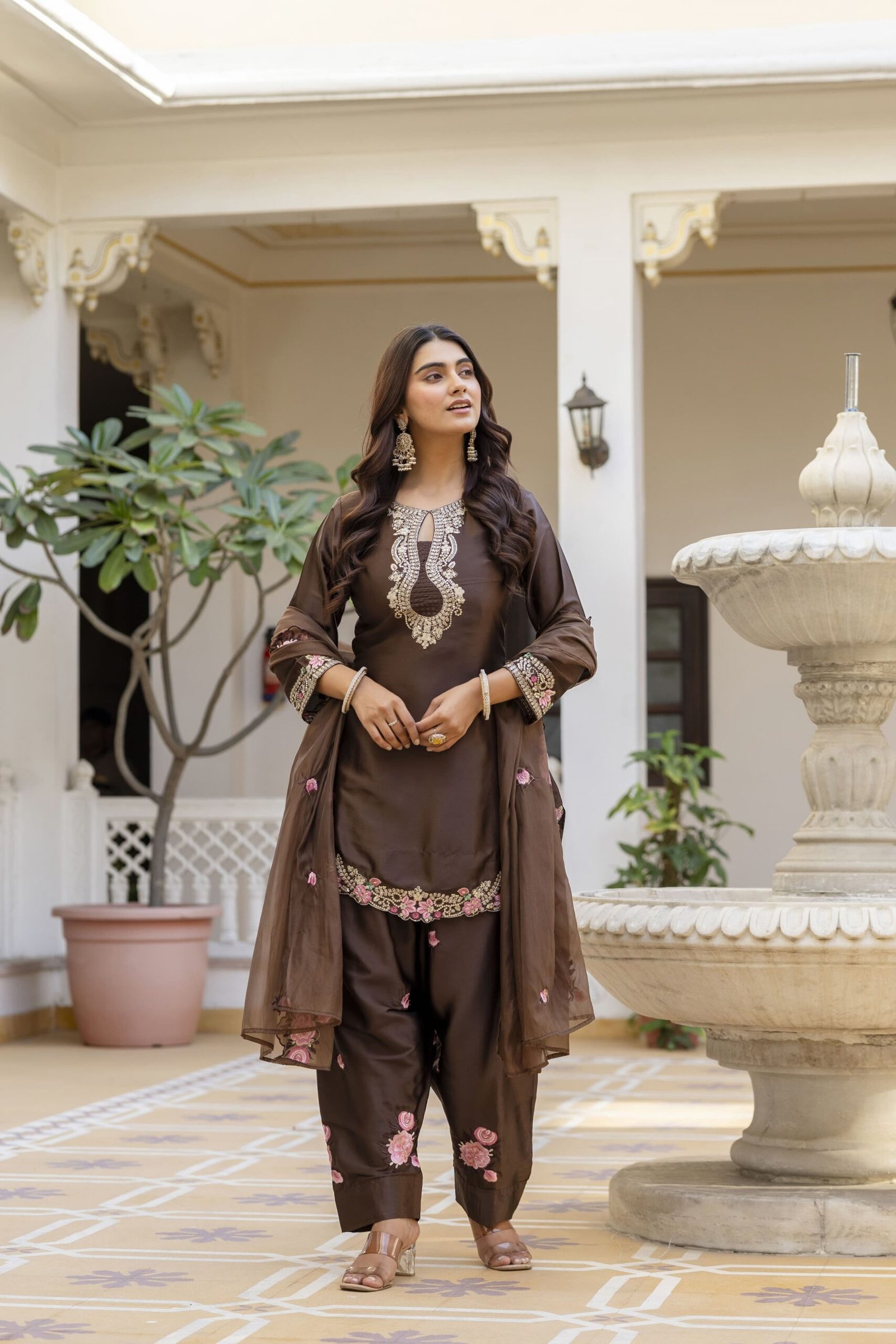 WOMEN'S PURE JAPAN SATIN KURTA SET'S - Image 6