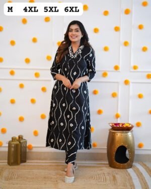 REYON SLUV KURTI WITH PANT