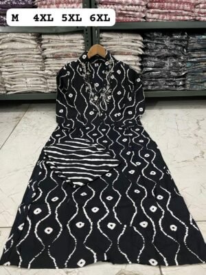 Alternative view of REYON SLUV KURTI WITH PANT