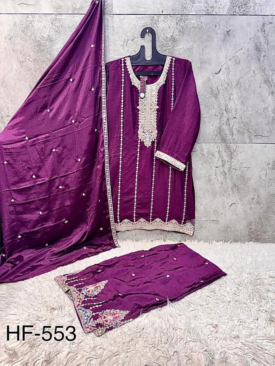 Hoor Tex Presents...New Catalogue in pakistani... *Full Stitched * - Image 6