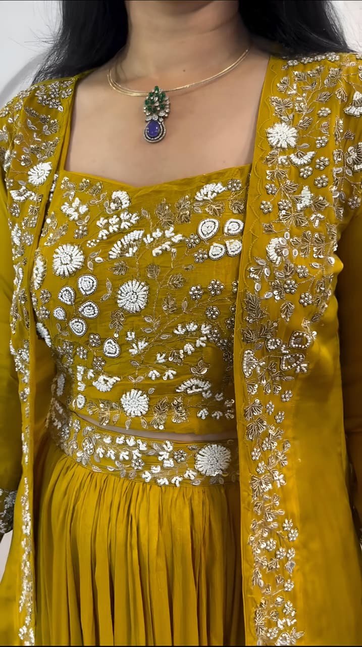 Bring out your festive glam with this premium *Chinnon Silk Collection* – stylish, comfortable & budget-friendly! - Image 2