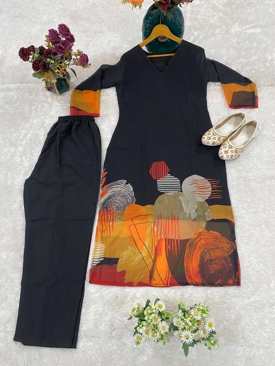 AK collection is Launching New Festival kurti pant - Image 2