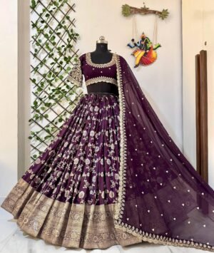AK SERIES PRESENTING NEW  REAL MODELING PARTY / WEDDING WEAR LEHENGA CHOLI