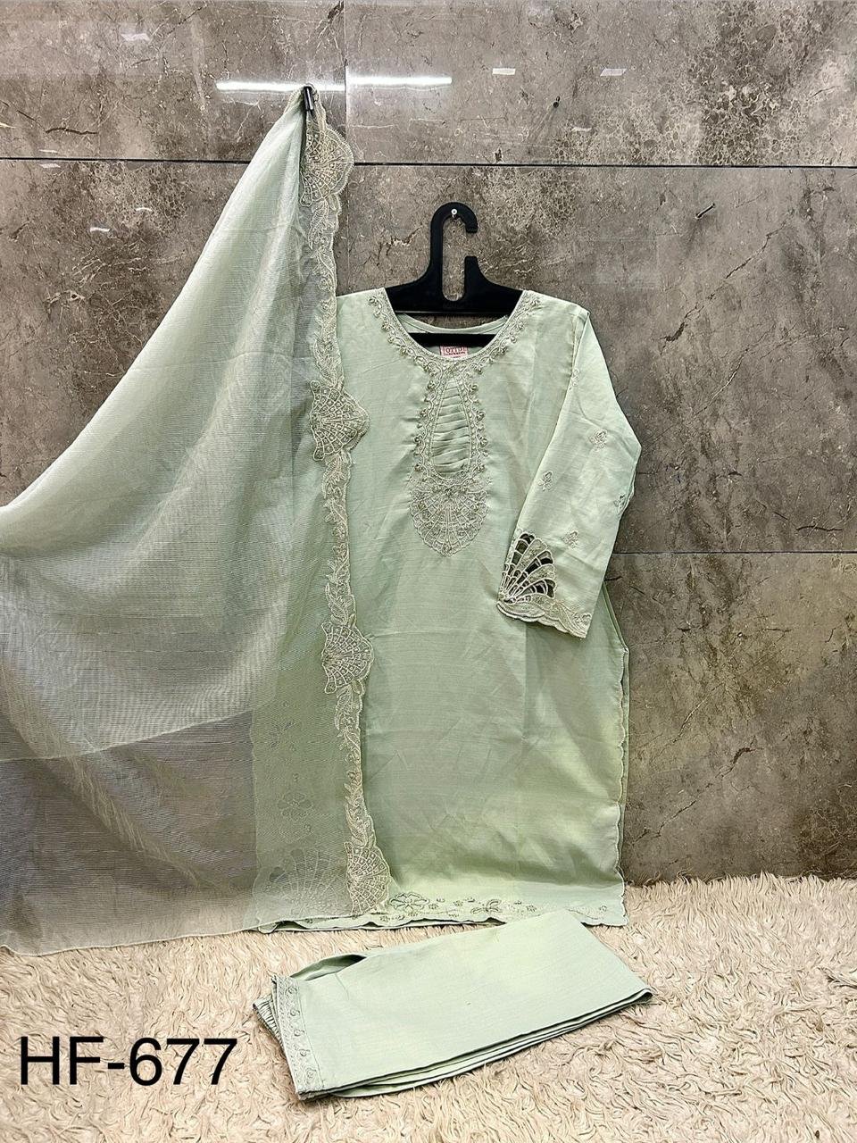 HF-677,A To D SEMI STITIHCHED - Image 7