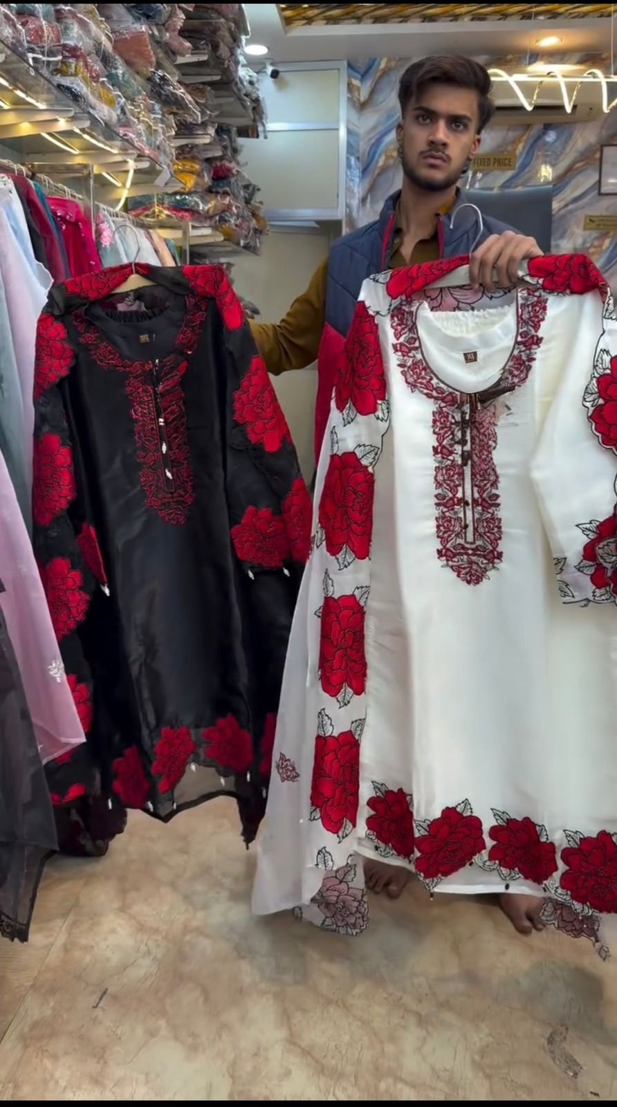 Introducing the All-New 5000 Series – Premium Elegance, One Level Up! Style Code: 6007 Step into effortless charm with our exclusive 3-piece set – crafted for comfort, stitched with grace. - Image 5