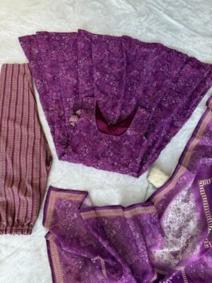 Alternative view of Anarkali * - Digital Printed cotton Anarkali suit Suit length 47+Product code : AK :305