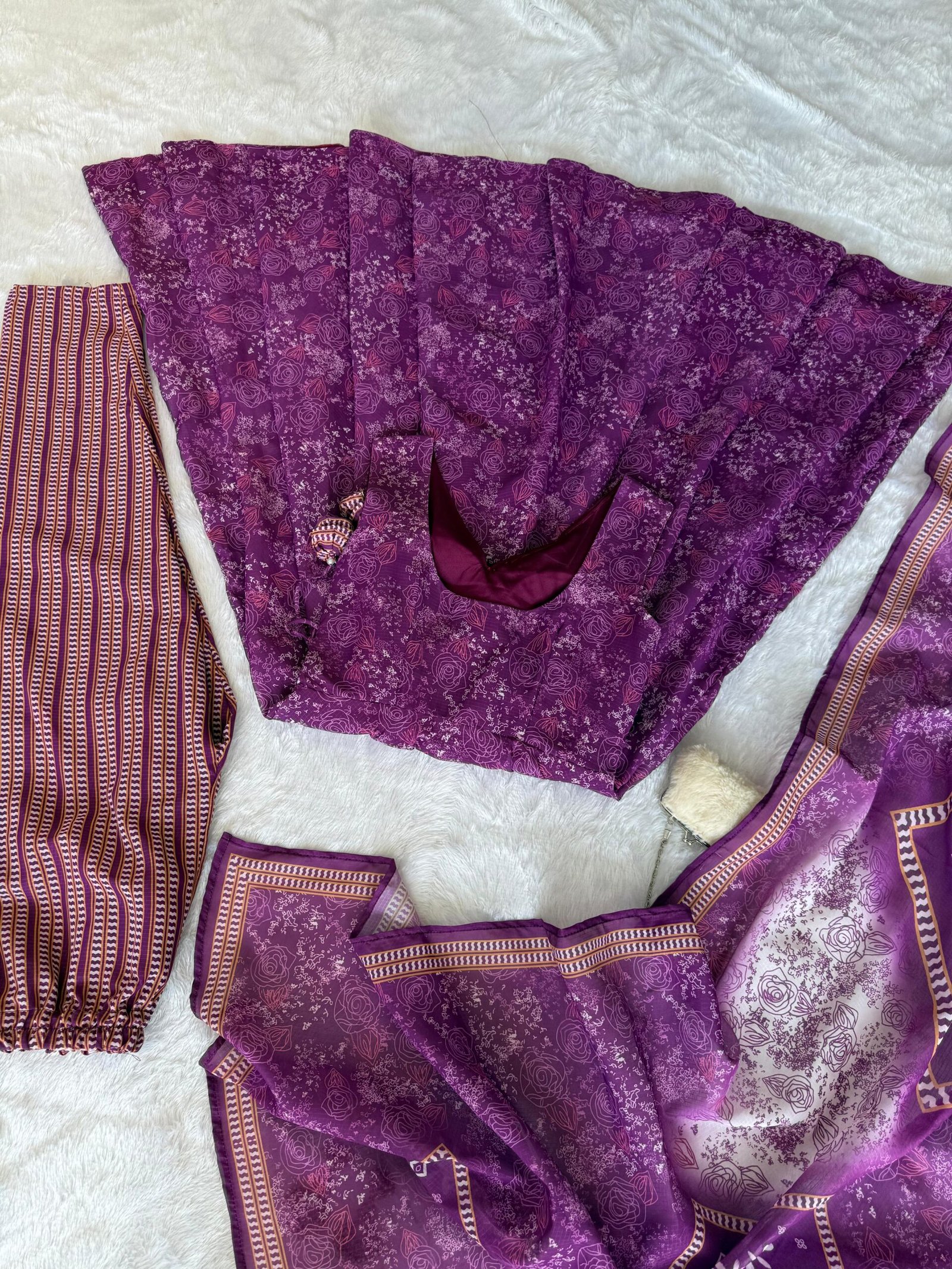 Anarkali * - Digital Printed cotton Anarkali suit Suit length 47+Product code : AK :305 - Image 2