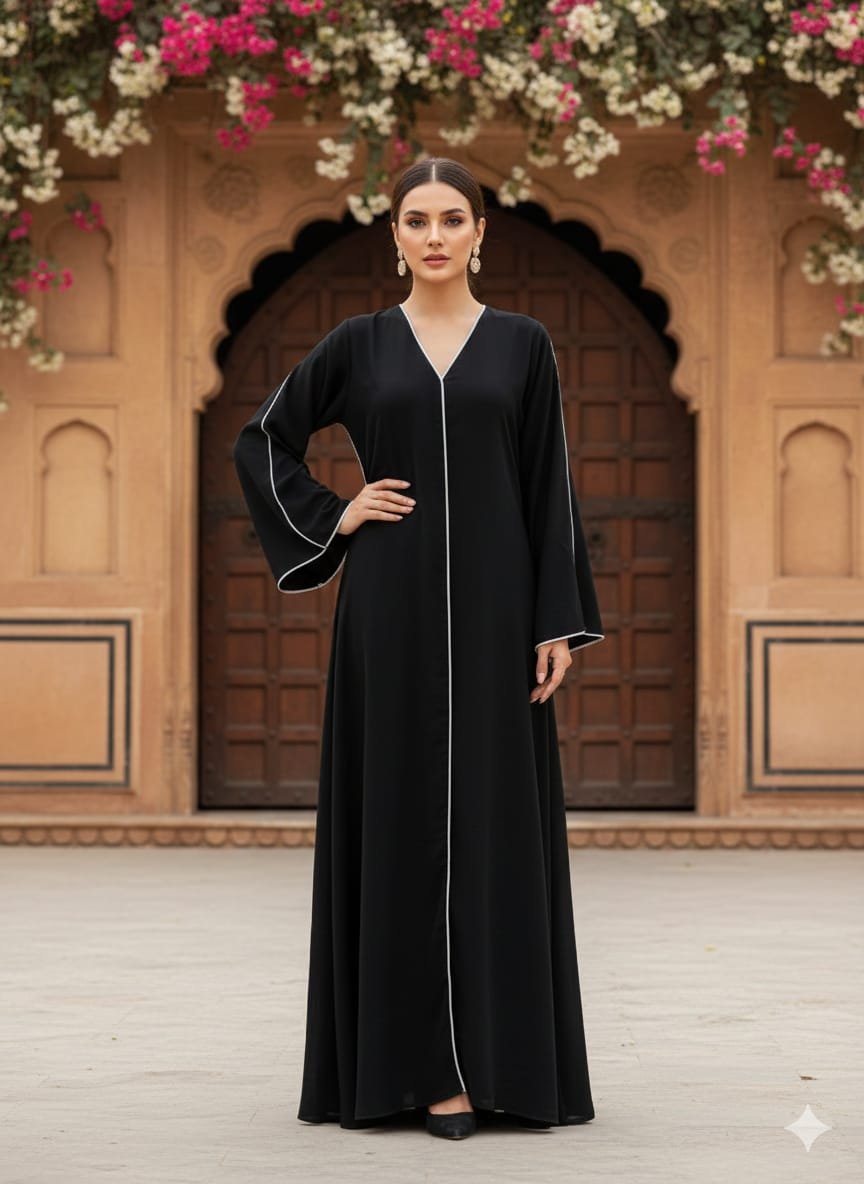 Heavy Pure Fox Georgette,Rayon And Cotton With Heavy Embroidered Very Beautiful Design And Sequence Work High Quality Material - Image 9