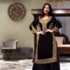 Designer Palzoo Set – Elegant Ethnic Wear  Crafted in Classy Tones with Premium Fabric & Detailing   Style Code:- AK1599