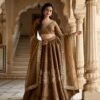 STITCHED AK 170  AK SERIES PRESENTING NEW DESIGNER WEDDING WEAR SEMI BRIDAL LEHENGA CHOLI