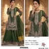 stitched Hoor Tex Present. New Catalogue in pakistani... *Full Stitched *HF-719,A To C