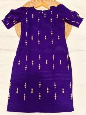 Alternative view of stitched MOX CREATION PRESENTING NEW KURTI