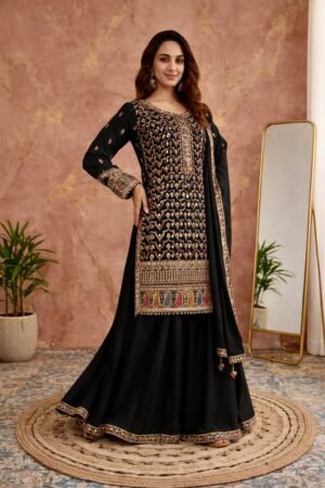 unstitched  TAWAKKAL FABRICS    Design No: 5101     Upgrade your collection with this elegant semi-stitched ethnic set, crafted for a premium and graceful look.