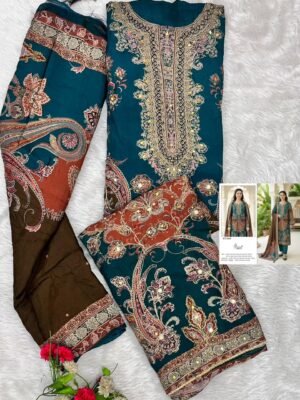 Alternative view of UNSTITCHED DESIGN NO.- KT - 344 FABRICS