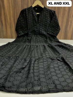 Alternative view of STITCHED PRESENTING NEW  FESTIVAL SPECIAL DHAMAKA HAKOBA MAXI DRESS