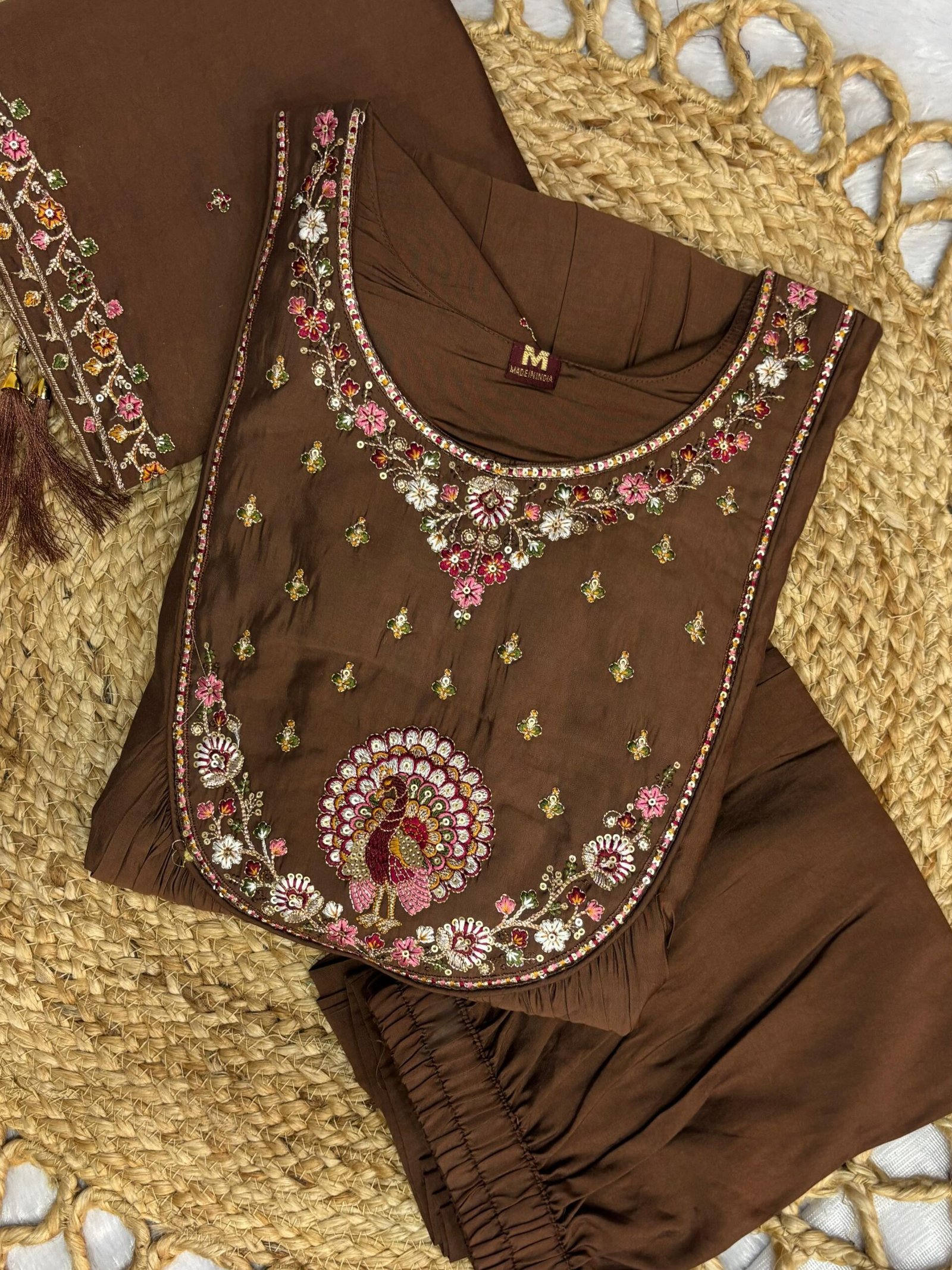 stitched Anarkali Kurti (Stitched)Perfect for festive gatherings, weddings & special occasions!