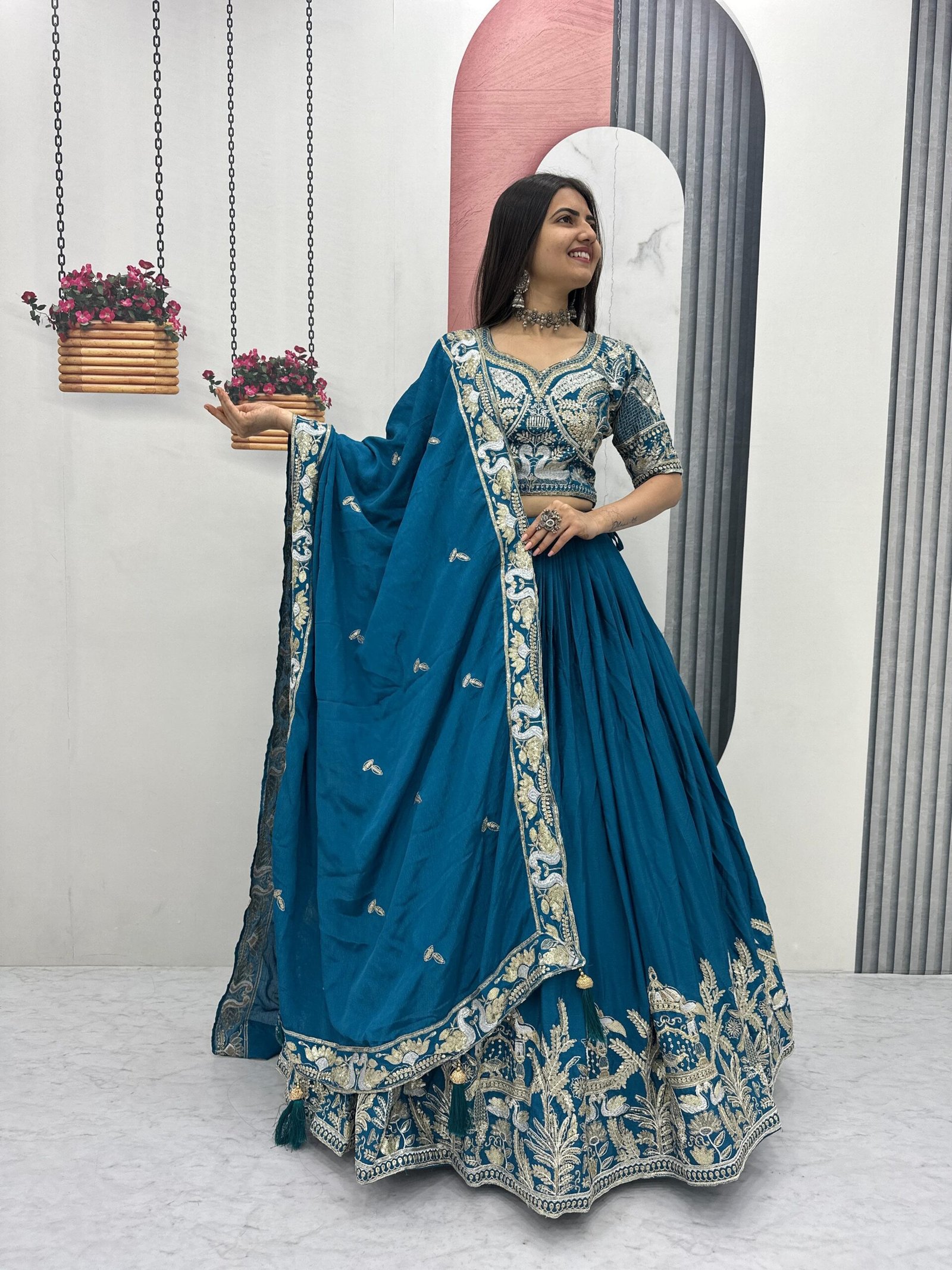 stitched AK Creation is Launching New Festival Lehenga Choli AK-311 - Image 3