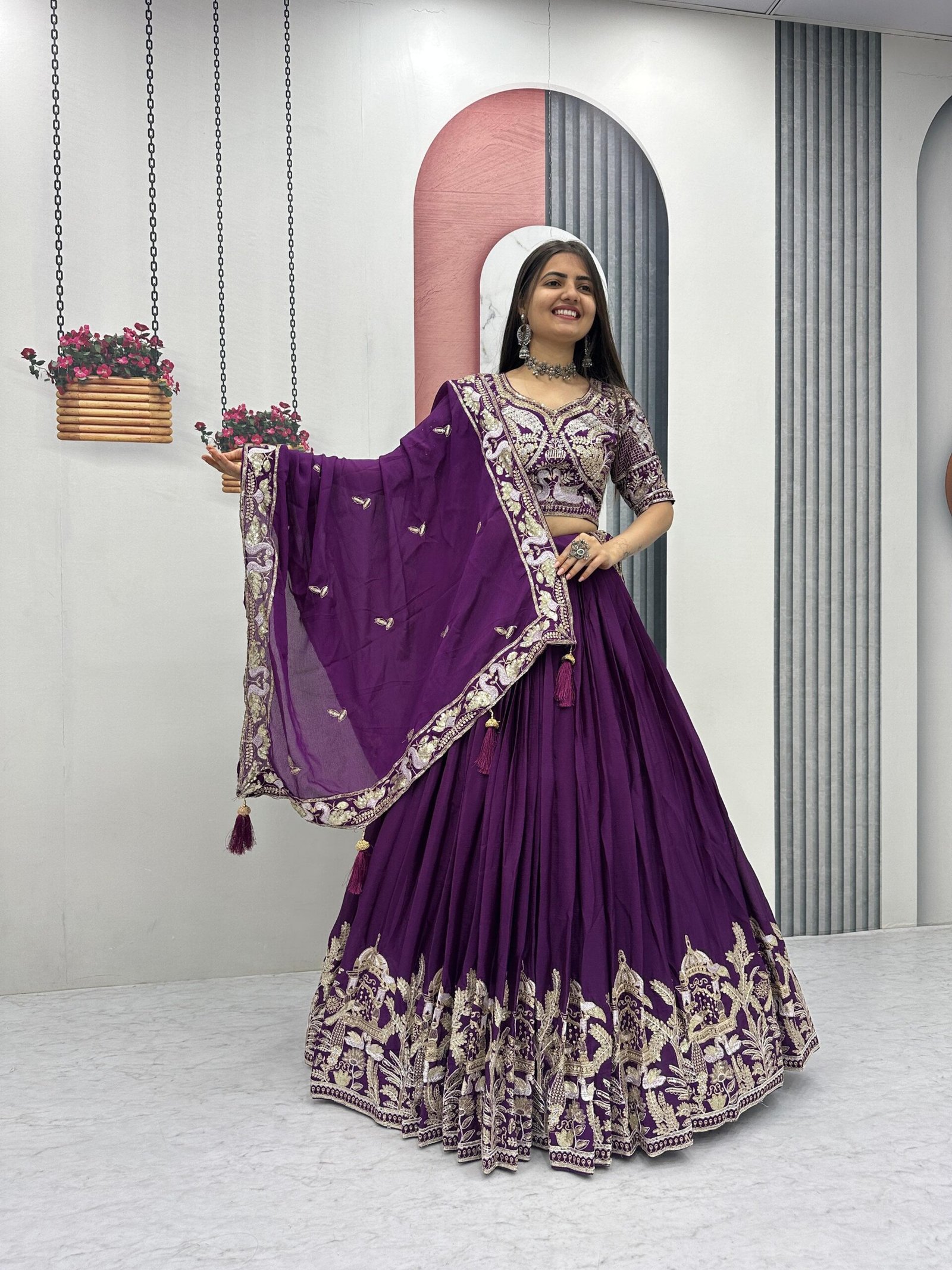 stitched AK Creation is Launching New Festival Lehenga Choli AK-311
