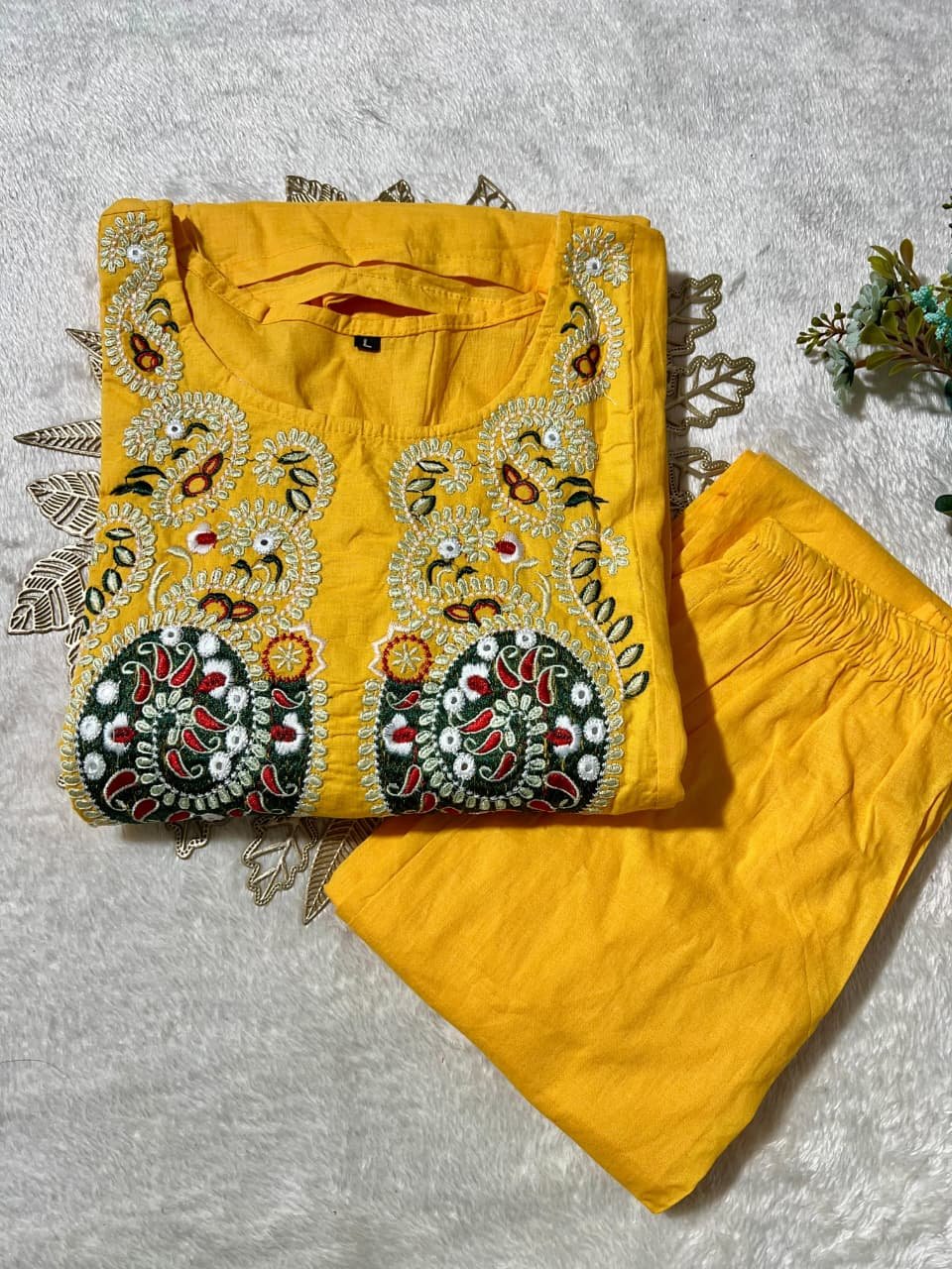 stitched SUMMER SPECIAL DHAMAKA DESINER COLLECTION Enjoy your Festival with our amazing cord set Stylish cord sets for this Festive which gives you a cool n stylish look - Image 6