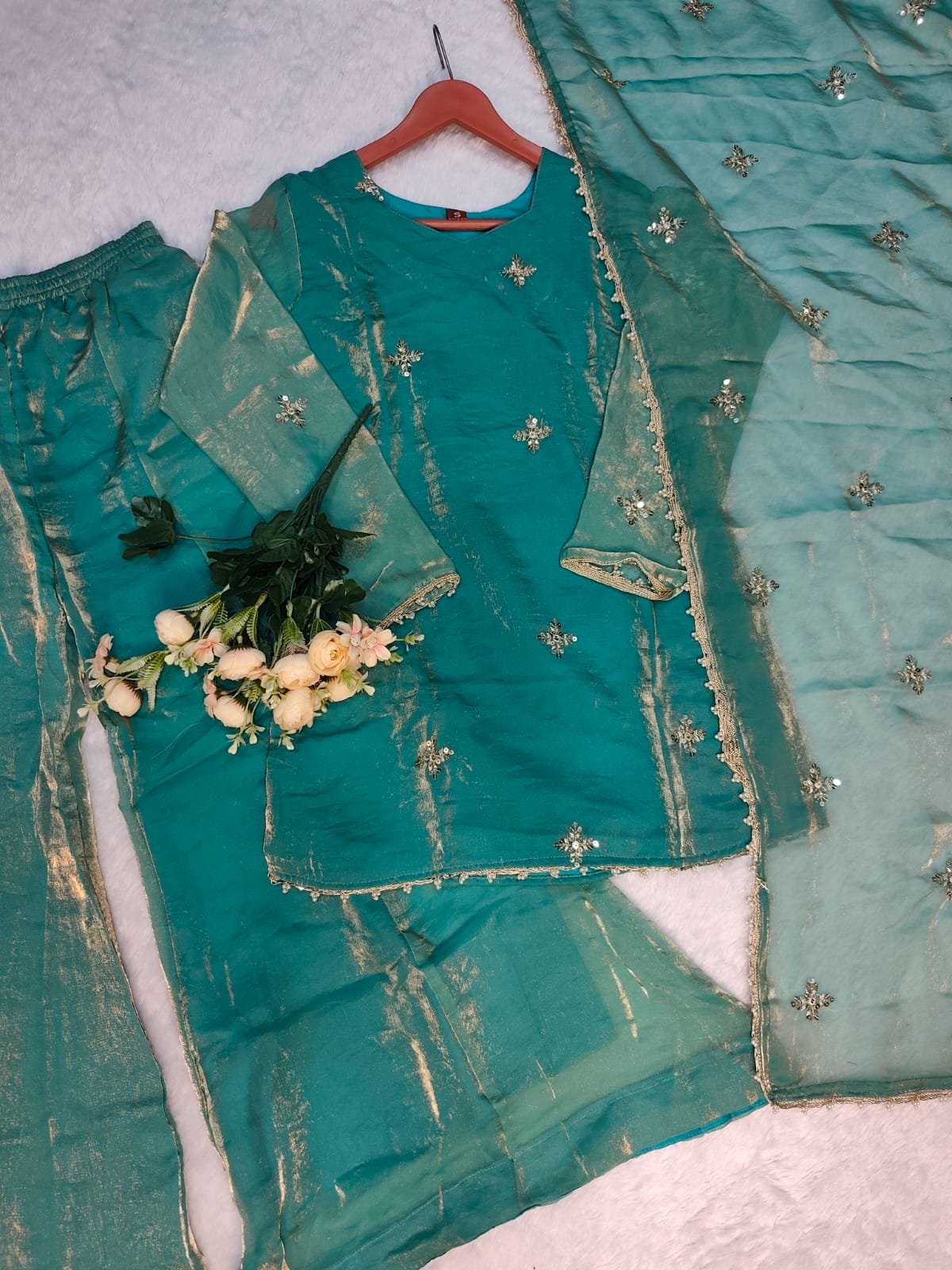 stitched AK-091 Today We are Launching Exclusively Readymade Suits & Party Wear Collection - Image 2