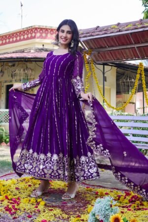 stitched AK-170 AK Creation is Launching New Festival Long Gown & Duptta