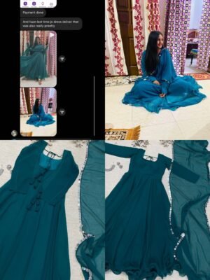 Alternative view of stitched With Ri8 Fashion Every women would be FLAME   You gonna love elegance with Modern touch ,Here we Presenting Exclusive Real shoot Design