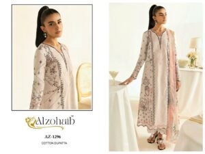 unstitched ALZOHAIB  D.No. - AZ-1296