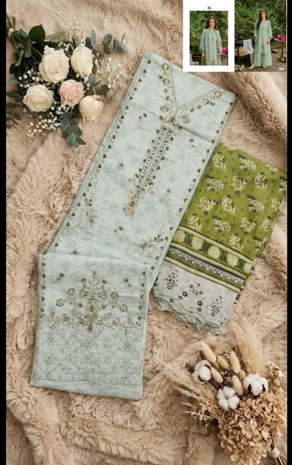 unstitched Bin Saeed -21 By Deepsy Suits D.No. 2101 , 2102 , 2103 , 2104 , 2105 & 2006 - Image 7