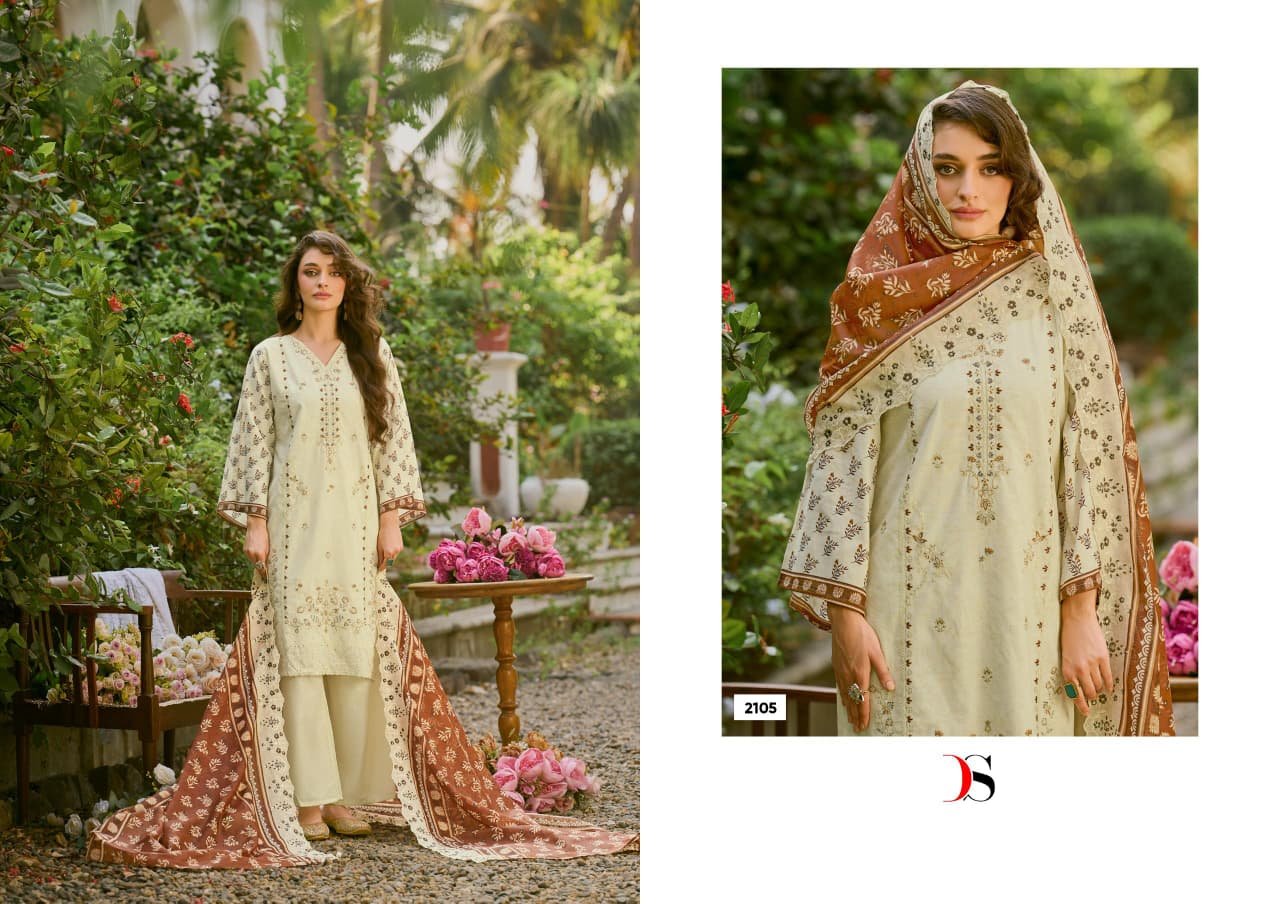 unstitched Bin Saeed -21 By Deepsy Suits D.No. 2101 , 2102 , 2103 , 2104 , 2105 & 2006 - Image 8