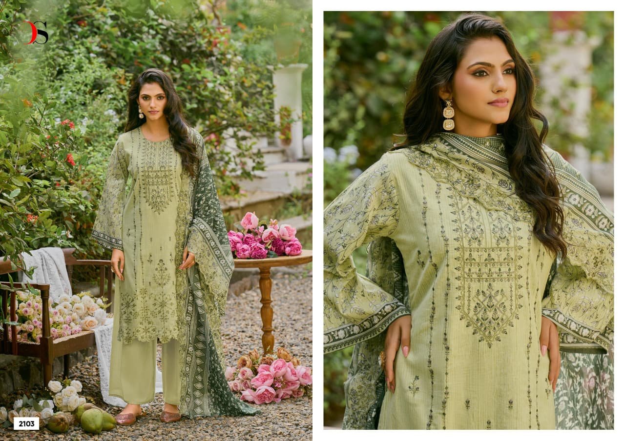 unstitched Bin Saeed -21 By Deepsy Suits D.No. 2101 , 2102 , 2103 , 2104 , 2105 & 2006 - Image 6