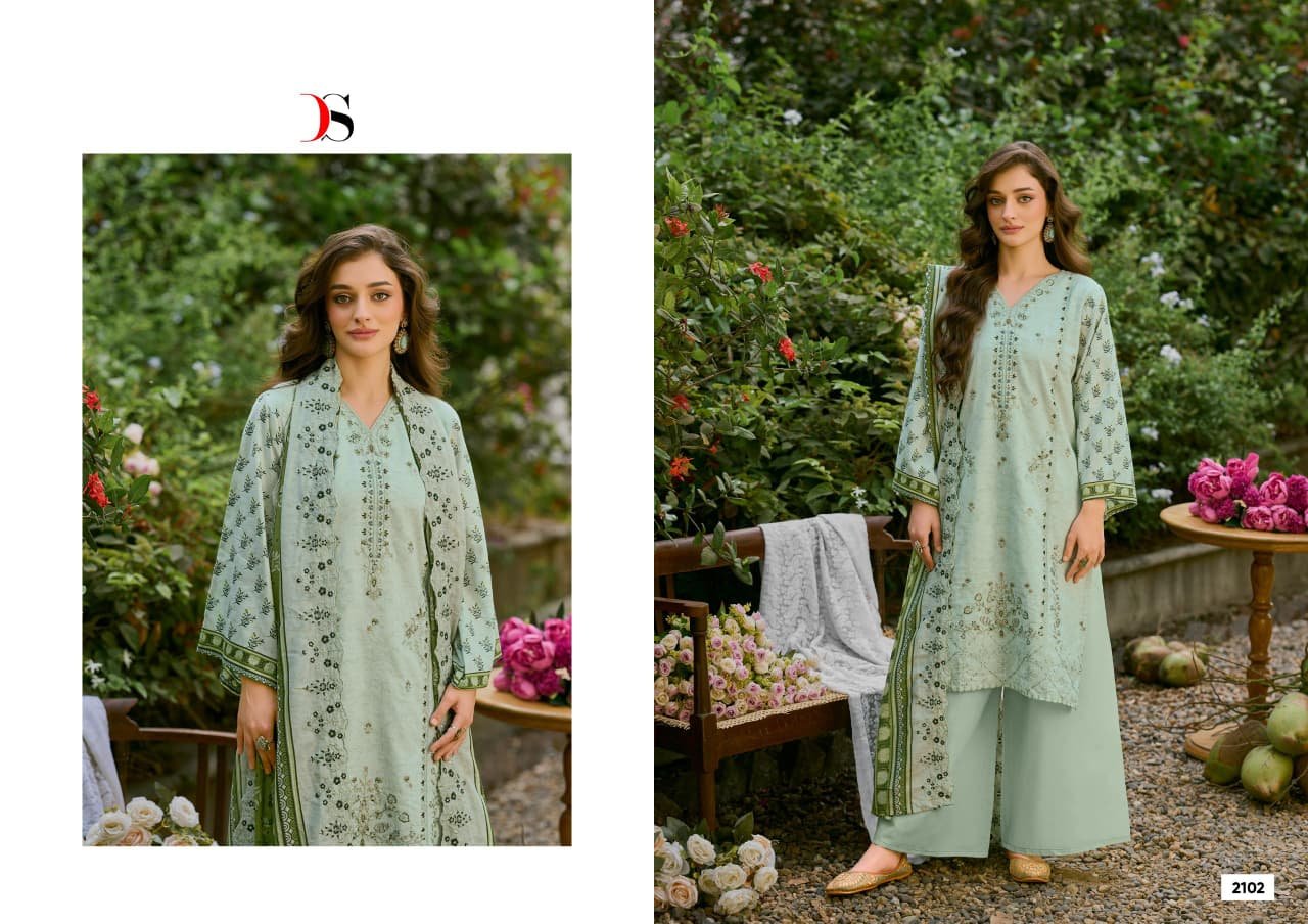 unstitched Bin Saeed -21 By Deepsy Suits D.No. 2101 , 2102 , 2103 , 2104 , 2105 & 2006