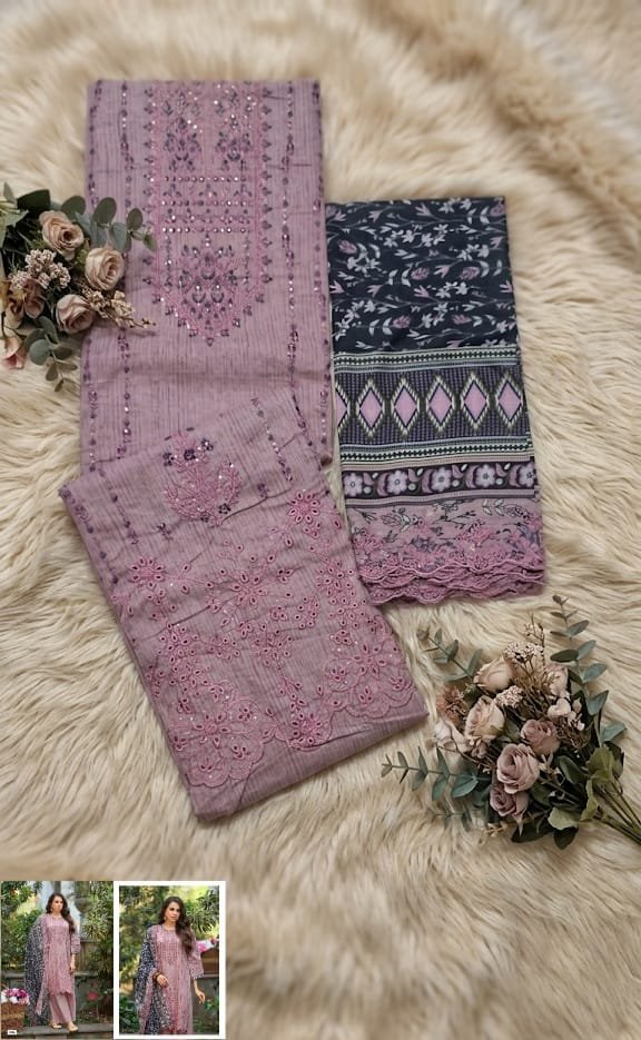 unstitched Bin Saeed -21 By Deepsy Suits D.No. 2101 , 2102 , 2103 , 2104 , 2105 & 2006 - Image 5