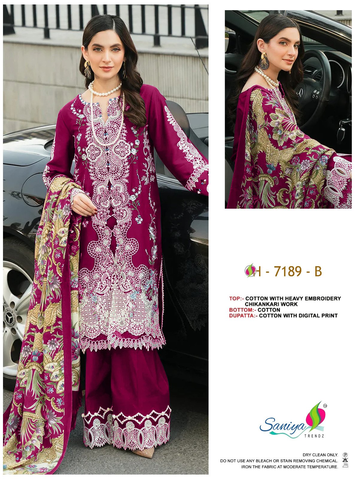 unstitched SANIYA TRENDZ