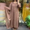 stitched SHIVAM COLLECTION PRESENT.....   WOMEN'S HEAVY SLUB COTTON KURTA SETS  RADHIKA 2