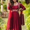 stitched (AK-3089) - Maxi Anarkali Suit