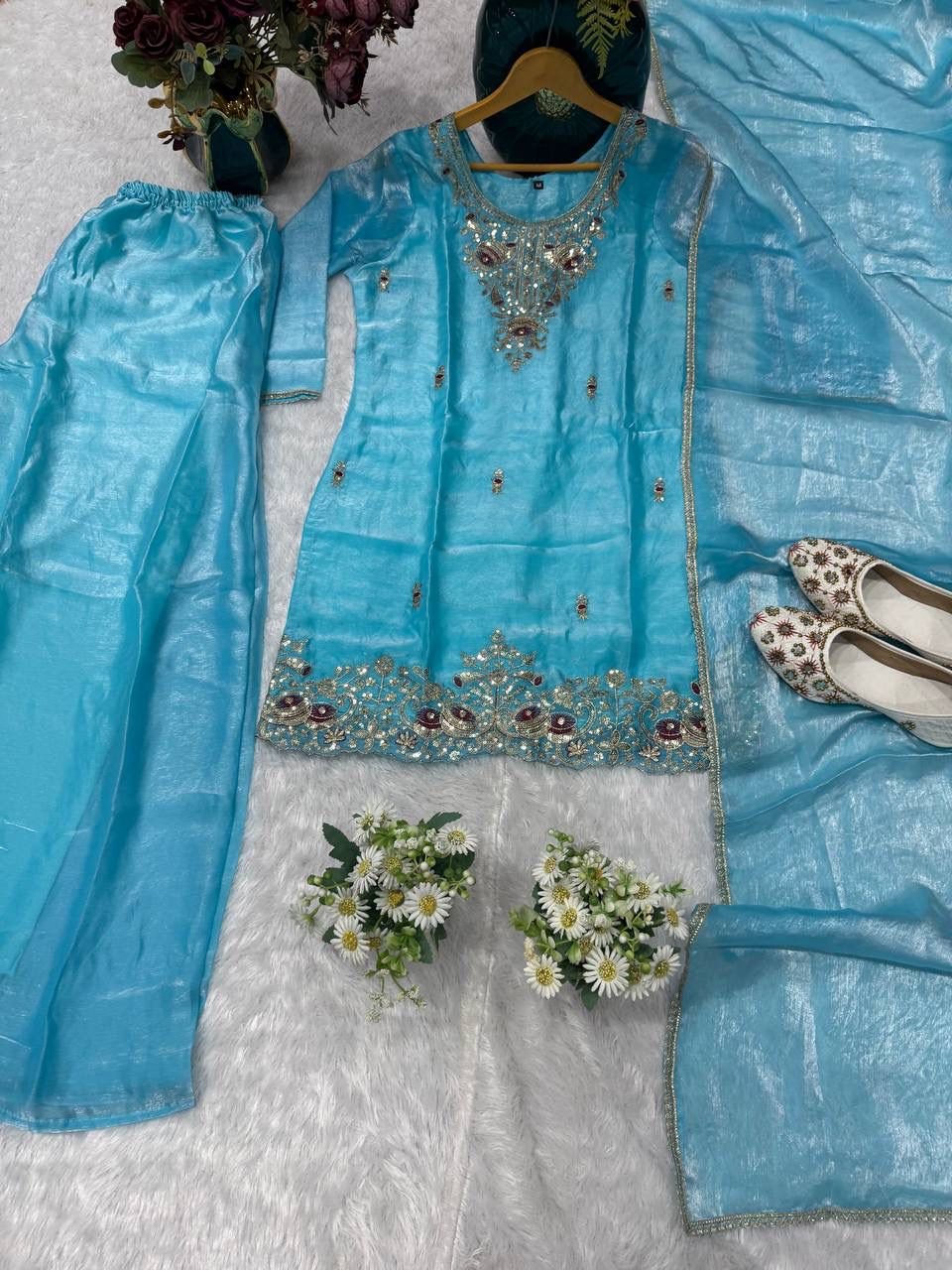 stitched (AK-114) 3 COLOUR AK collection is Launching New Festival pair - Image 2