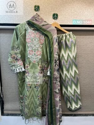 stitched MARIA.B PRESENTS  NAME:- D.NO 1048