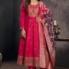 stitched NEW ARRIVALS SHILPA SHETTY ANARKALI SUIT SET