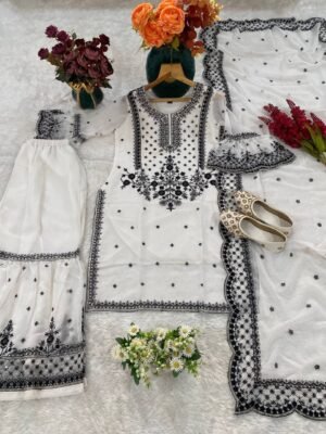 Alternative view of stitched (AK-111) AK collection is Launching New Festival   pair