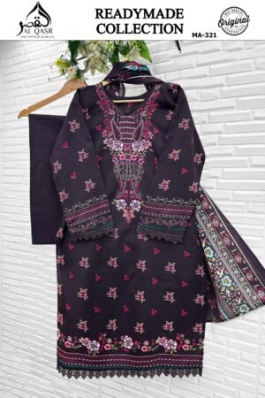 Alternative view of stitched AK-QASR COTTON D. NO  323