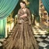 stitched AK 170  AK SERIES PRESENTING NEW DESIGNER WEDDING WEAR SEMI BRIDAL LEHENGA CHOLI