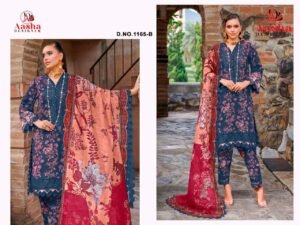 semi stitched RESTOCK  AASHA DESIGNER  D.NO -1165