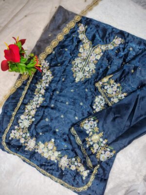 Alternative view of semi stitched today We are Launching Exclusively Pakistani Festive & Party Wear Collection .