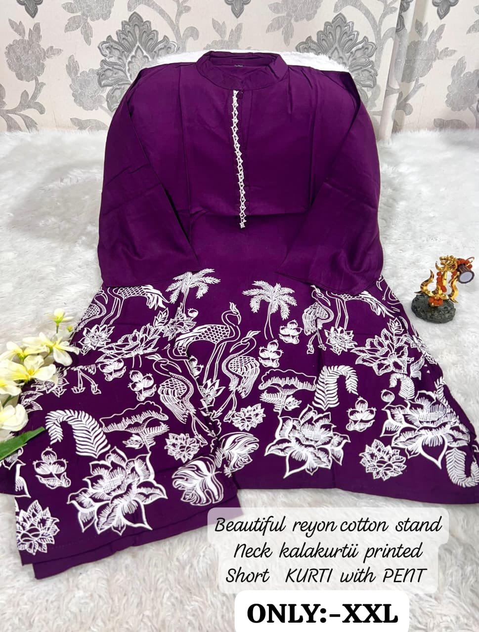 stitched One More Super Hit New Designer Indo-Western Draped CORD Set Hit Design New Color Beautiful Color Single Design - Image 13