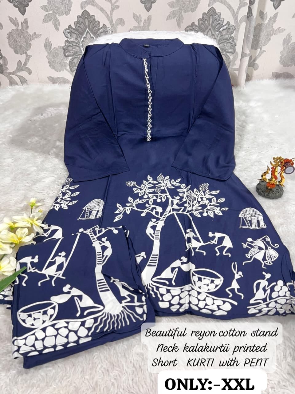 stitched One More Super Hit New Designer Indo-Western Draped CORD Set Hit Design New Color Beautiful Color Single Design - Image 8