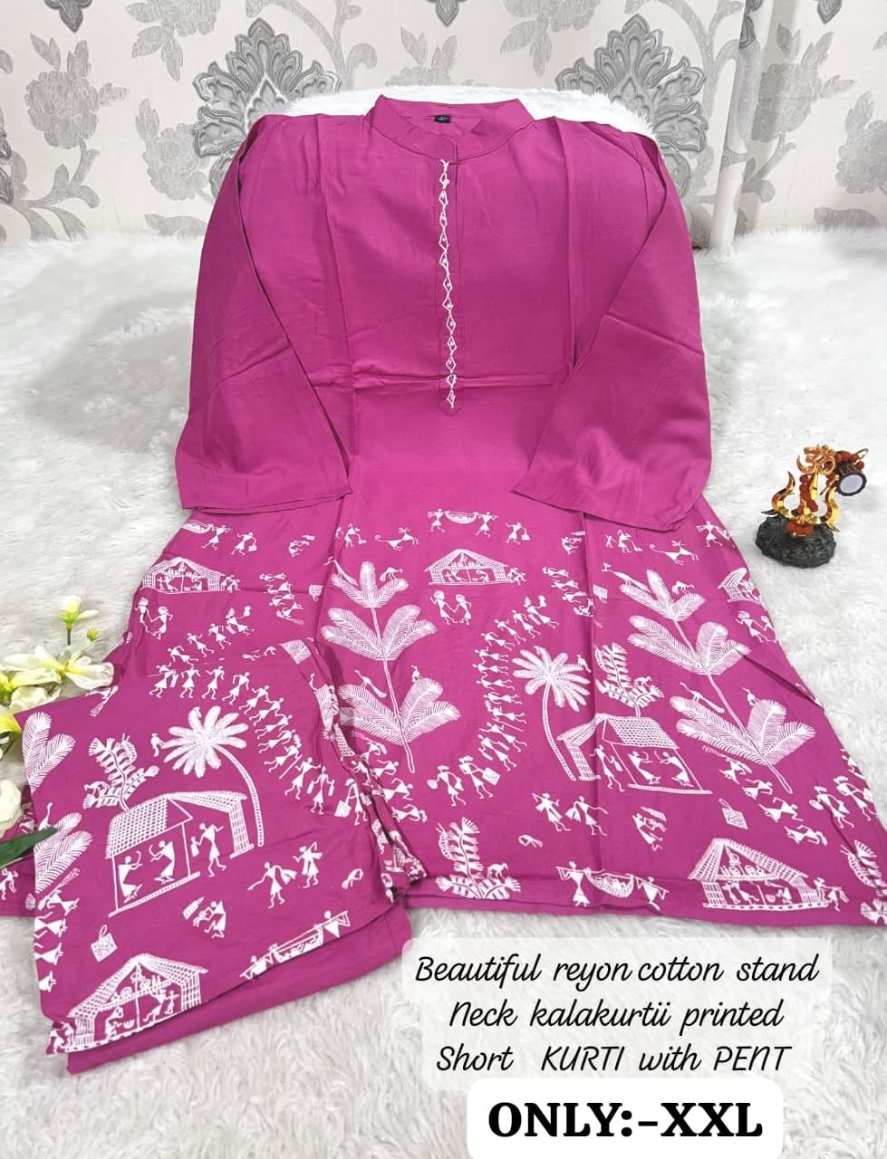 stitched One More Super Hit New Designer Indo-Western Draped CORD Set Hit Design New Color Beautiful Color Single Design - Image 6