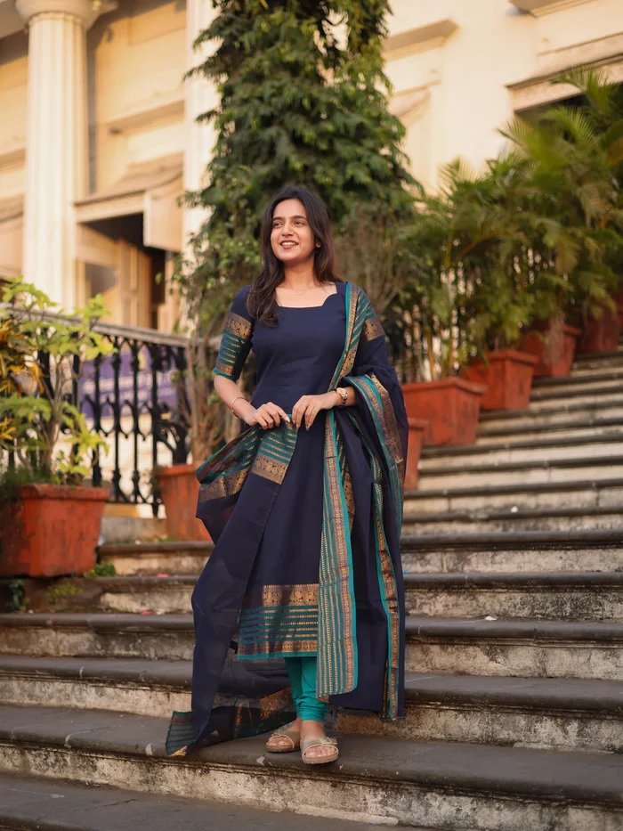 stitched Introducing New Super Trendy Kurti Dupatta (2 Piece) LF-KAJAL