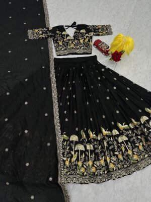 Alternative view of stitched AK series now AK Creation AK-309  Real Modeling Products AK Creation is Launching New Festival Lehenga Choli