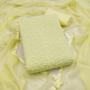 Alternative view of semi stitched   ORIGINAL GEORGETTE WORK