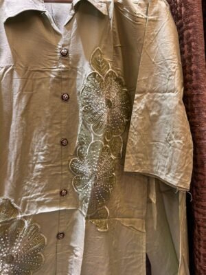 Alternative view of stitched EMBROIDERED CORDSETS